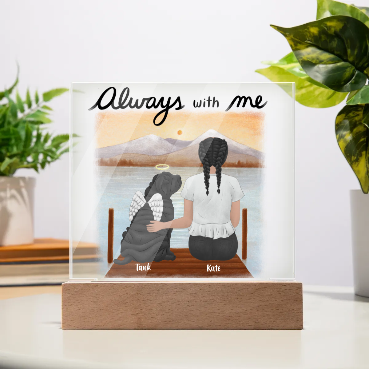 Memorial Pet Acrylic Plaque