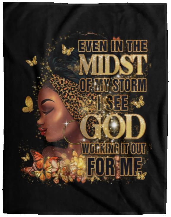 Midst of the Storm Fleece Blanket