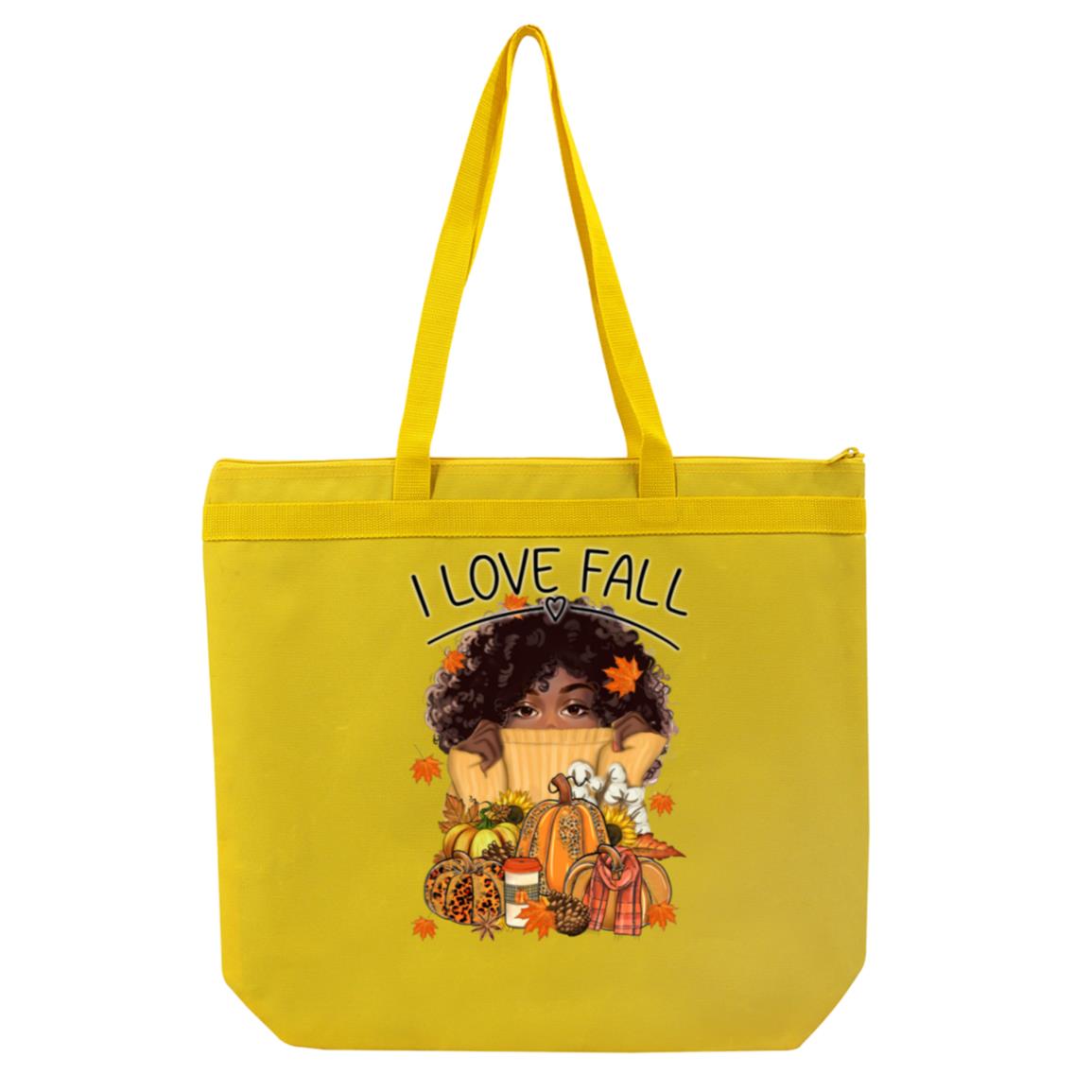 I Love Fall Tote