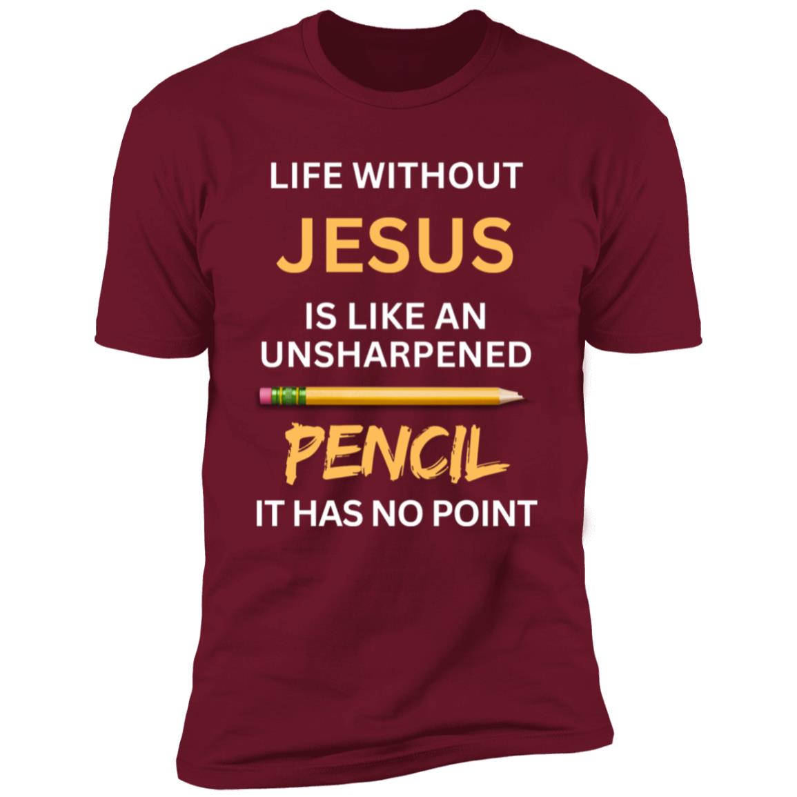 Life Without Jesus Tee (WH)