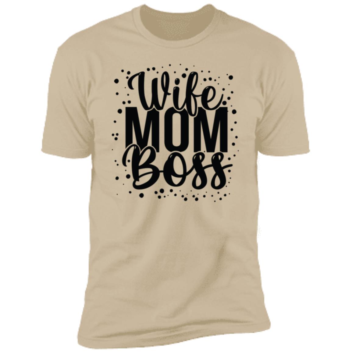 Wife Mom Boss Tee