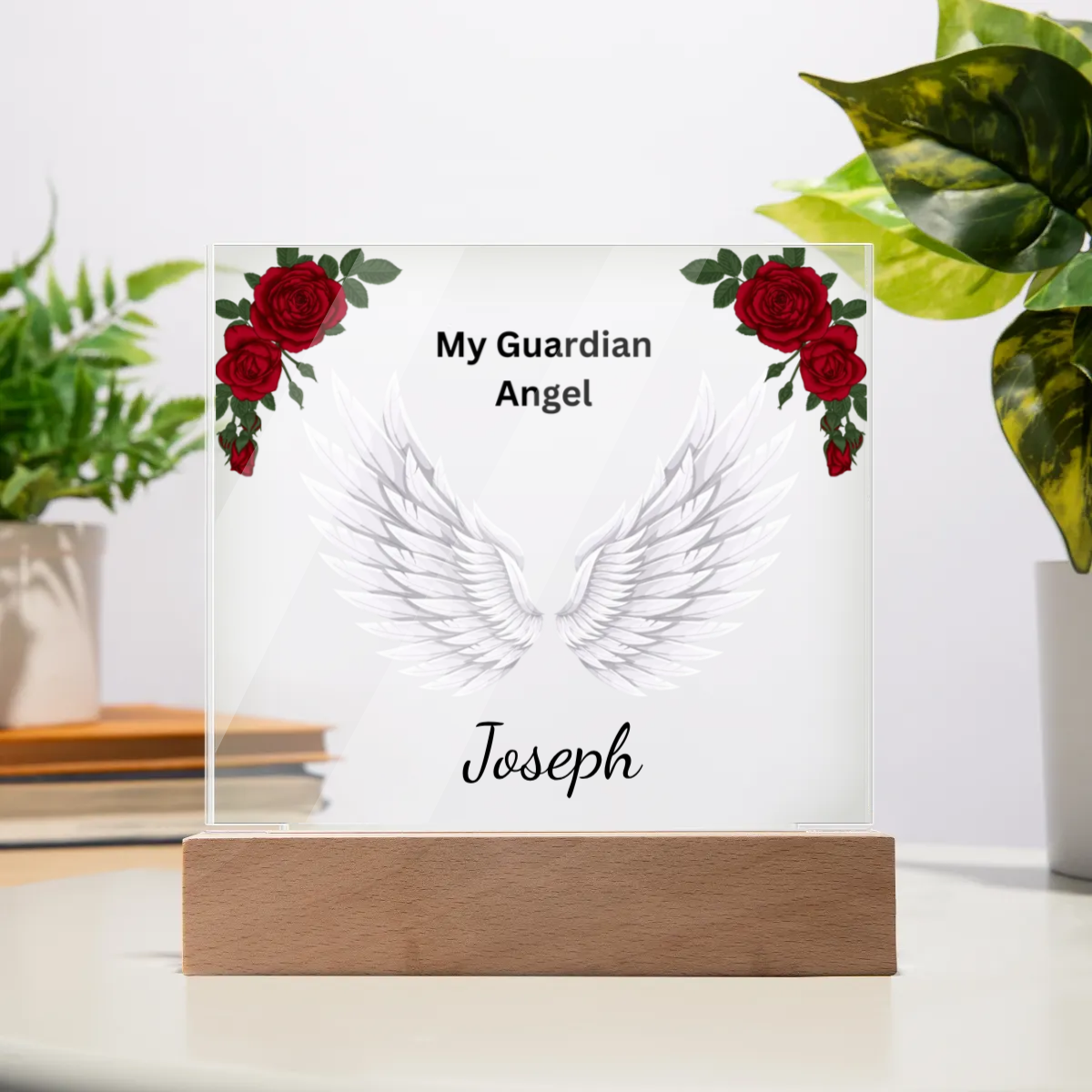 My Guardian Angel -Acrylic Plaque